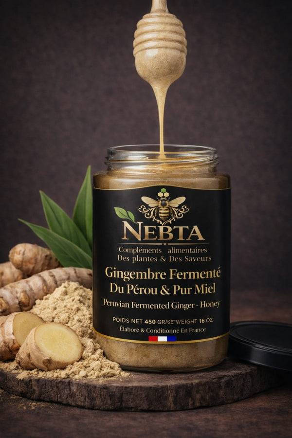 GINGEMBRE FERMENTÉ & MIEL