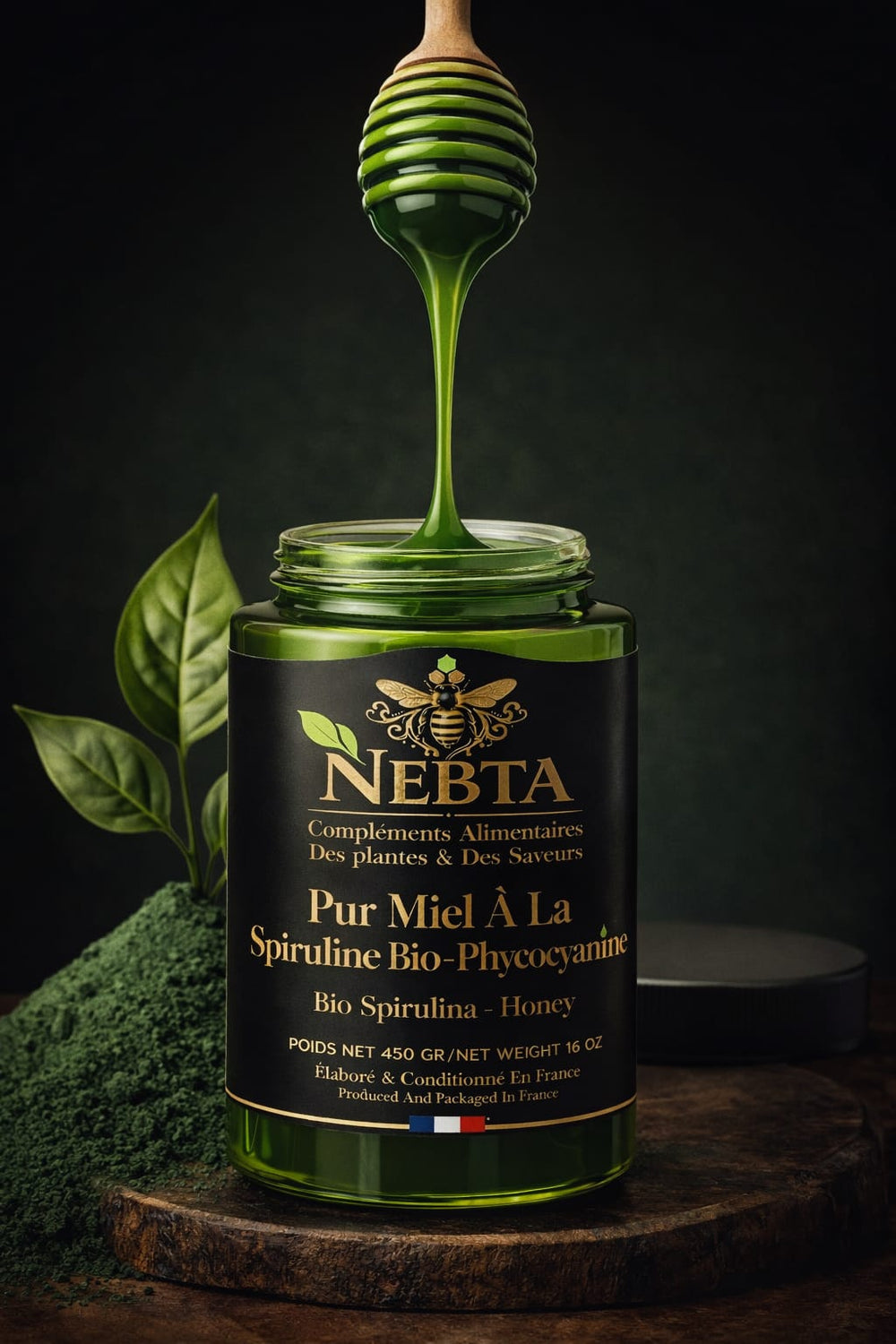 SPIRULINE DE HAWAÏ BIO & MIEL