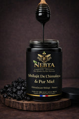 SHILAJIT D'HIMALYA EN RÉSINE PURE & MIEL